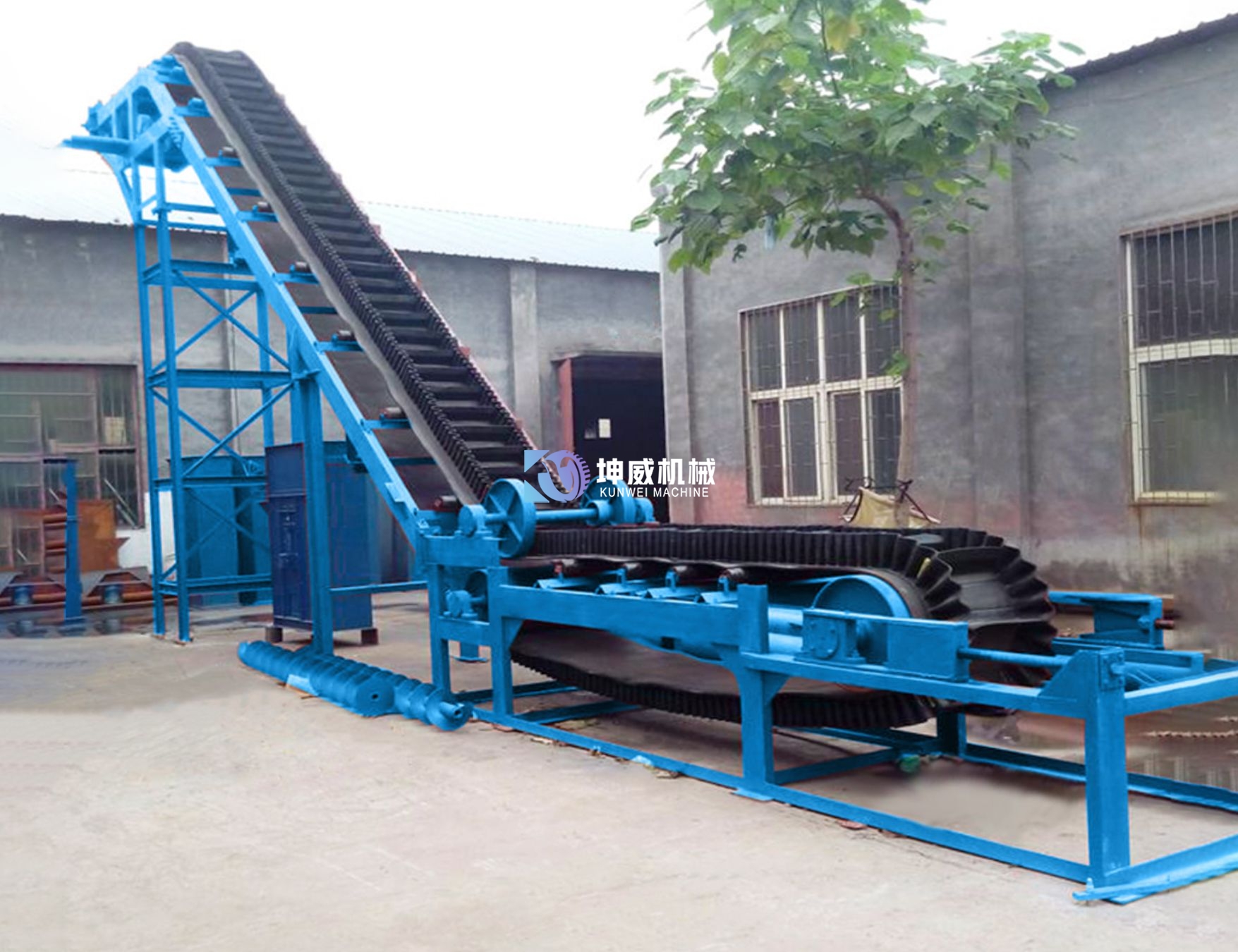  爬坡皮帶機是爬坡皮帶輸送機嗎？